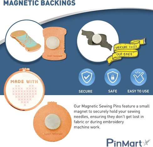 PinMart Sewing Magnetic Enamel Pin and Needle Minder in Saudi Arabia