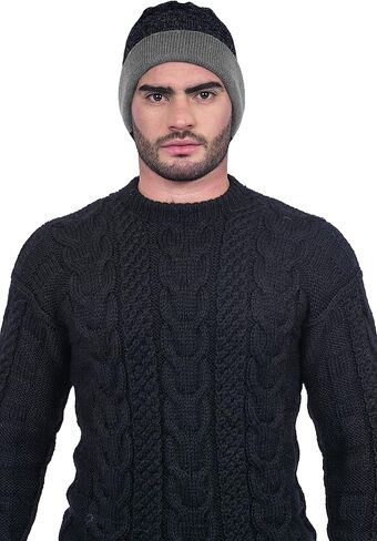 Gamboa Pack X 2 وشاح الألبكة وقبعة صغيرة للرجال والنساء وشاح الشتاء قبعة صوفية ملابس الشتاء ملابس الخريف in Kuwait