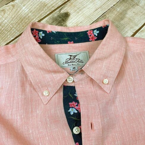 Madda Fella Long Sleeve Ernest Linen Shirt for Men in Saudi Arabia