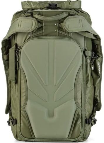 حقيبة ظهر للكاميرا مقاومة للماء من Shimoda Action X30 - تناسب كاميرات DSLR وSLR والكاميرات غير المرآة والبطاريات والعدسات وغيرها من المعدات - تباع حشوات الكاميرا المعيارية للوحدة الأساسية بشكل منفصل - أسود in Kuwait