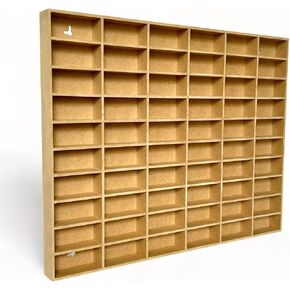 SpaceApe Display Case for Hot Wheels, 1/64 Scale Die-cast Cars, Hot Wheels Matchbox Mini GT and Tarmac Works, Stores up to 60 Cars or Lego Minifigures