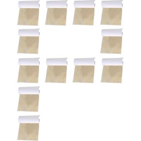 PEKPAK Gold Leaf Sheets for Art，100PCS Gold Foil Sheets,Imitation Gold Leaf Paper for DIY Art Decoration, Nails, Handicrafts, Bronzing, Furniture, Painting, Resin(Purple)