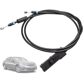 Hood Release Cable 65620-JK61A Compatible with Infiniti Sedan G35 G37 G37X Q40 2007 2008 2009 2010 2011 2012 2013 2015，Hood Release Cables Replace 65620-JK61A 65620JK61A
