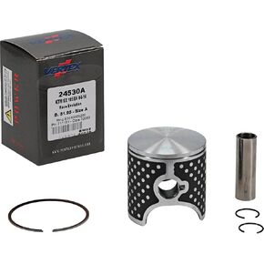 Vertex 24530A Cast Race Piston Kit Compatible With/Replacement For KTM 105 SX 2004-2011, 105 XC 2008-2009 52 mm Cylinder Diameter, 112 cc Displacement, 51.950mm Piston Diameter