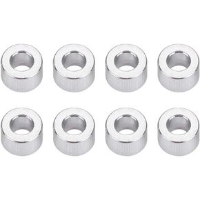 Convinient Spacer, Aluminium Alloy 8Pcs Soild RC Shock Damper Spacer, for Your Model Car Upper Mounts
