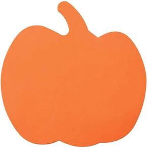 4E's Novelty Foam Pumpkins Craft (24 Pack) Large 8 Inch Foam Pumpkin Shapes Cutout - Thanksgiving Crafts for Kids Toddlers, Bulk Fall Classroom Craft Supplies