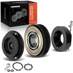 A-Premium Air Conditioner AC Compressor Clutch Kit Compatible with Toyota Tundra 2007-2009, 4Runner 2003-2009 & Lexus GX470 2005-2009, 4.7L