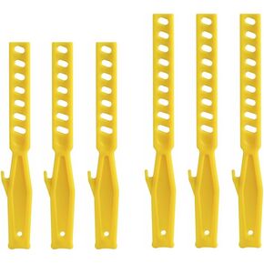 6 Pack Paint Stir Sticks Plastic Reusable Paddle Stirrer Rod Mixer for Stirring Mixing Waxing Tool Painting Primer Epoxy Resin Chemical Craft Mold Liquid Glue Glitter Tumbler DIY Project