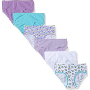 Fruit of the Loom Girls' Breathable Underwear, Assorted Cotton Mesh