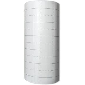 RIZEE Standard Grip Transfer Tape for Vinyl 50 FT w/Alignment Grid Application Tape for Silhouette Cameo, Cricut Adhesive Vinyl for Decals, Signs, Windows, Stickers