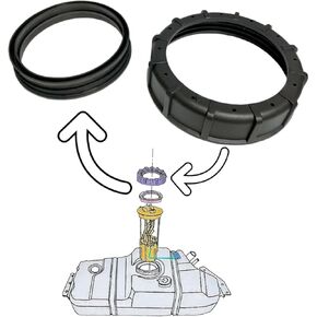 Fuel Tank Pump Seal O-Ring 17343-JG00A 17342-79900 Compatible with Nissan NV200 Vanet X-Trail Juke Duaris 2007-2014 & More