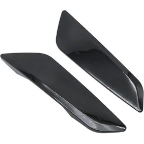 2Pcs Side Wing Air Vent Hood Intake Fenders Cover Trim Replacement for BMW G30 5 Series 2017 2018 2019 2020 2021 2022 2023 Piano Black