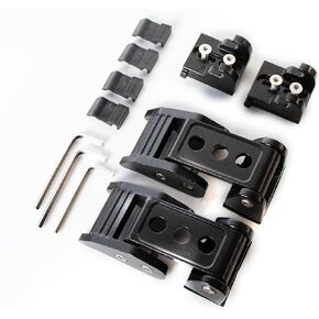 Hood Latches Aluminum Hood Catch Kits for Jeep Wrangler JK/JKU 2007-2018, JL JLU 2018-2024 & Jeep Gladiator JT 2020-2024 Latch Locking - 1 Pair