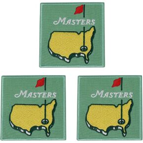 Master Golf Patch-Sew On Embroidered Applique Patch, Golf Lover Embroidery Patches for Clothes Backpacks Hats, Embroidered Patch, Funny Golf DIY Accessories, Gifts for Golfer