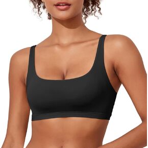 PrettyGuide Women's Wireless Scoop Neck Bralette Seamless Bra No Underwire Unlined Comfortable Bras in Kuwait
