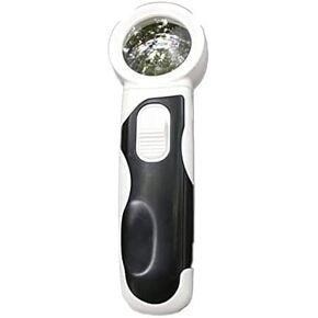 Magnifying Glass 16X with LED Lights Professional Handheld Reading Jewellery Magnifying Magnifier for Hobby Crafts Macular Degeneration