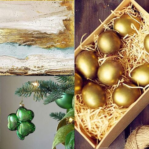 600pcs Gold Leaf Sheets, BetterJonny 12 Colors Imitation Gold Foils Sheets 3.15 * 3.35 Inches Metallic Leaf Paper for DIY Art Decoration, Nails, Furniture in Saudi Arabia