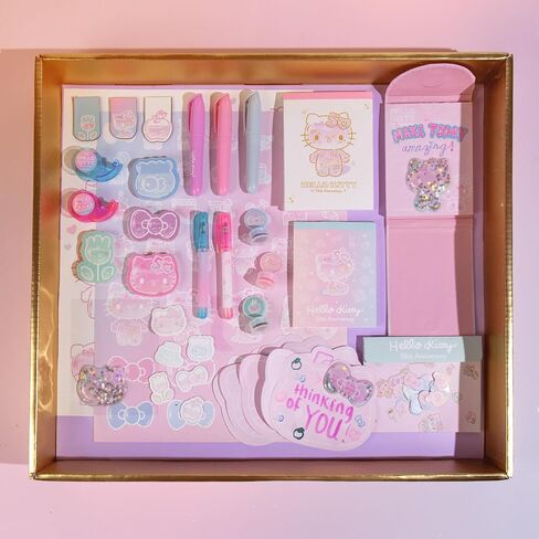 Hello Kitty 50th Anniversary Mini Collectible Stationery Set in Saudi Arabia