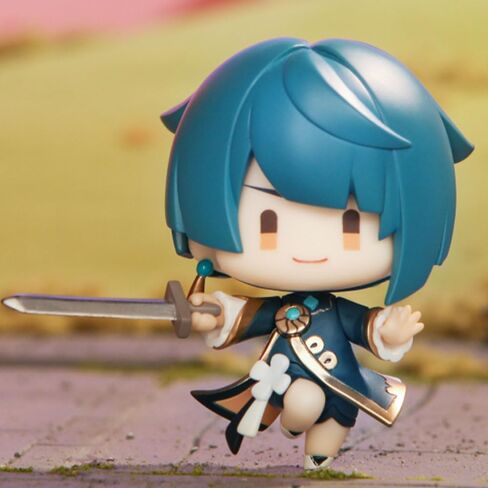 GENSHIN IMPACT Battlefield Valor Themed Series Blind Box - Liyue (All 6 Styles in a Set, with no duplicates) in Kuwait