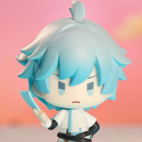 GENSHIN IMPACT Battlefield Valor Themed Series Blind Box - Liyue (All 6 Styles in a Set, with no duplicates) in Kuwait