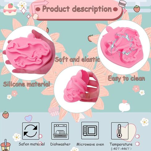 2-Cavity Turtle Cake Decoration Fondant Mold, Crab Silicone Molds for Chocolate, Cookies, Fudge, Marzipan, Flower Paste, Mousse, Dough, Butter, DIY Plaster, Polymer Clay, Resin Crafts in Saudi Arabia