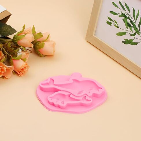 2-Cavity Turtle Cake Decoration Fondant Mold, Crab Silicone Molds for Chocolate, Cookies, Fudge, Marzipan, Flower Paste, Mousse, Dough, Butter, DIY Plaster, Polymer Clay, Resin Crafts in Saudi Arabia