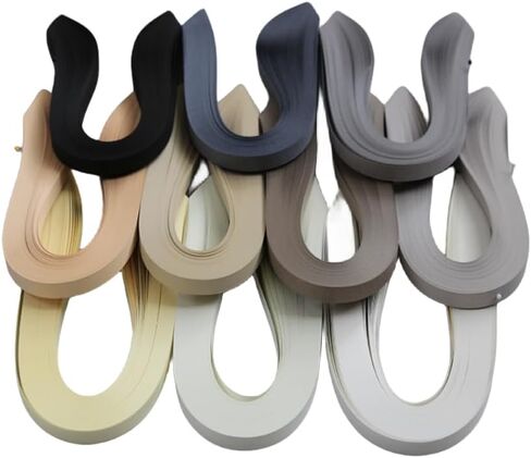 Quilling Paper 3mm 5mm 7mm 10mm Black Quilling Strips Black Paper Strips for Crafts Classroom Lucky Star Paper Filigree 120pcs/Bag 54cm Length (3mm-1/8inch) in Saudi Arabia