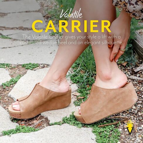 VOLATILE Women's Carrier Wedge Sandal in Kuwait