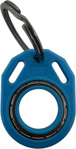 RipKey Keychain Spinner Fidget Ring Toy, Key Ring Spinner Toy for Car Keys, Karambit Toy, Key Flipping Toy for Teens, Adults (Blue) in Saudi Arabia