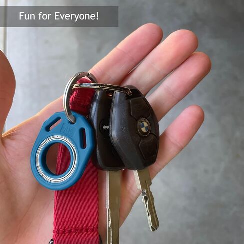 RipKey Keychain Spinner Fidget Ring Toy, Key Ring Spinner Toy for Car Keys, Karambit Toy, Key Flipping Toy for Teens, Adults (Blue) in Saudi Arabia