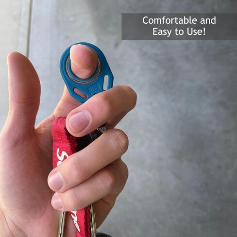 RipKey Keychain Spinner Fidget Ring Toy, Key Ring Spinner Toy for Car Keys, Karambit Toy, Key Flipping Toy for Teens, Adults (Blue) in Saudi Arabia