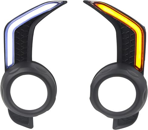 HIGH FLYING for Toyota 4Runner 2014-2024 Car Accessories LED Fog Light Day Lights DRL Daytime Running Lights 2PCS of A Kit, NOT Fit Limited (White & Amber Lighted) in Saudi Arabia