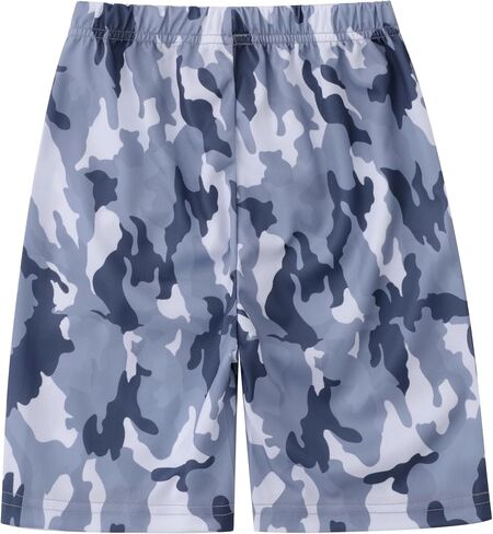 Boys Camouflage Short Sleeve T-Shirt and Shorts Set 2 Piece Summer Camo Baseball Clothes Outfit for Kids Ages 2-14 in Kuwait