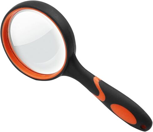 مكبر WWZMDiB 6X 25X مع تصميم خفيف وحامل قابل للطي، 8 عدسة مكبرة مضيئة بمصابيح LED، تعمل بالبطارية أو USB، ومكبر محمول 10X، مناسب للعمل القريب والقراءة والطوابع والخرائط والمجوهرات in Kuwait