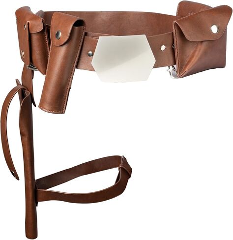 Luke Belt Solo Belt Vader Belt Holster with Pouches for SW Cosplay Accessories in Saudi Arabia