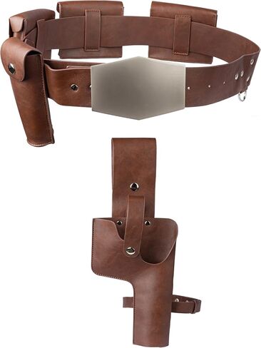 Luke Belt Solo Belt Vader Belt Holster with Pouches for SW Cosplay Accessories in Saudi Arabia