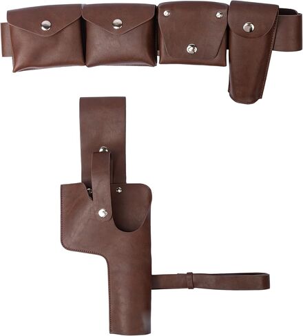 Luke Belt Solo Belt Vader Belt Holster with Pouches for SW Cosplay Accessories in Saudi Arabia
