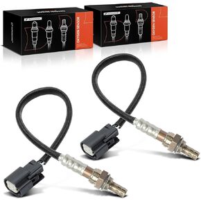 A-Premium O2 Oxygen Sensor Compatible with Ford F-150, Explorer, Escape, Mustang, Taurus, Flex, Police Interceptor Sedan, Police Interceptor Utility & Lincoln MKZ, MKS & Mercury, Downstream, 2-PC Set