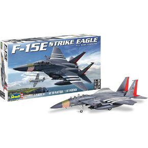 Revell Level 5 Model Kit Mcdonnell Douglas F-15E Strike Eagle Aircraft 1/72 Scale Model