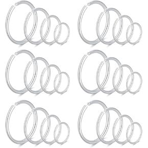 24Pcs 20 Gauge Nose Piercings Nose Rings Hoops for Women Men 316L Surgical Steel Cartilage Helix Tragus Hoop Earrings Lip Rings Septum Rings Clip on Real Nose Rings Bendable 6mm 8mm 10mm 12mm Fake Nose Ring Fake Septum Piercings