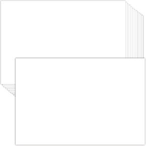 50 Sheets Black Card Stock 4 x 6 Inches, 250gsm/92 lb Blank Cardstock Paper for Making Postcards, Invitation Cards, Greeting Cards, Paper Crafts or Drawing(B46)