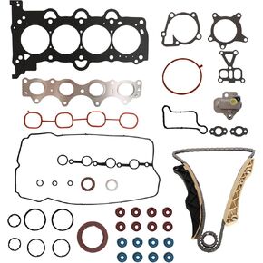 Engine Timing Chain Kit Head Gasket Set Fit For Hyundai Accent For Kia Rio 2012-2016 For Hyundai Veloster 2013-2016 OE#HS26554PT 24321-2B620 HGS195 24410-2B700