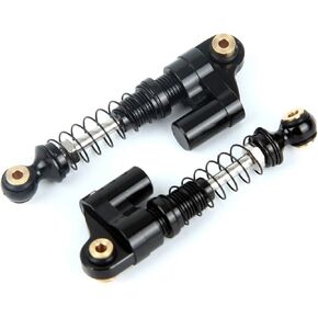 LCX Racing 1/24th RC Crawler Car CNC Machined Aluminum 37mm Length Suspension Shock Absorber Damper for Axial SCX24, Upgrades Parts Accessories (Inner Spring)
