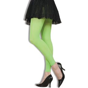 Forum Novelties Footless Tights, Costumes, Neon Green