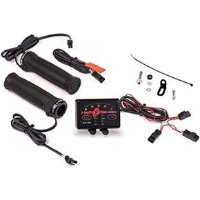 215048 Quad Zone ATV Clamp-On Heated Grip Kit, Black