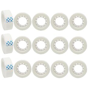 15 Rolls Invisible Matte Tape Refills for Dispenser, 0.7-Inch Wide, 27.3 Yards Long, Perfect for Gift Wrapping, Crafts, Home, School, Office