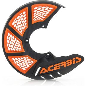 Acerbis X-Brake Vented Front Disc Cover Black/Orange