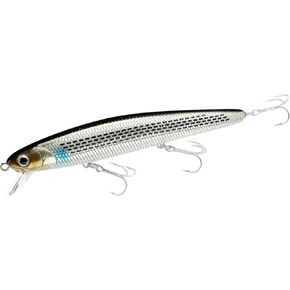 LUCKY CRAFT FlashMinnow 110SP, Fishing Jerkbait Side by Side Action Lure, Halibut Striper Calico Bass White Seabass Perfect Wobbling Surf Fishing