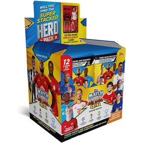 Topps 2023-24 Match Attax Extra Champions League Cards - 36-Pack Box (432 Cards)