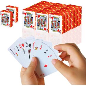 Mini Playing Cards, 20 Pack Mini Deck of Cards, 1.65 Inch Mini Cards, Miniature Playing Cards,Mini Cards Playing with Great Novelty Gift, Party Favor for Boys and Girls.